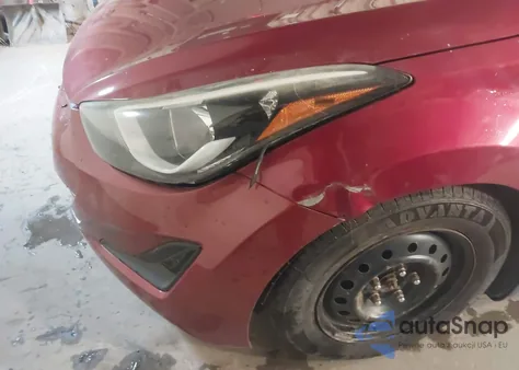 2016 Hyundai Elantra Se from USA, damaged, VIN 5NPDH4AE3GH754311